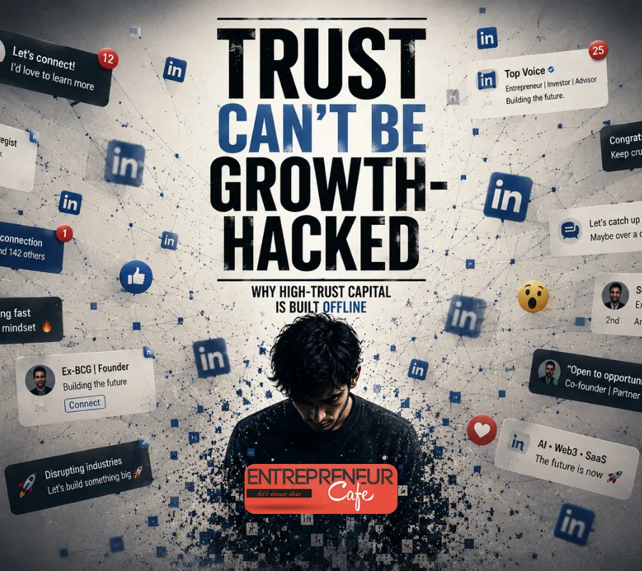 The Myth of the LinkedIn Co-Founder: Why High-Trust Capital is Built Offline
