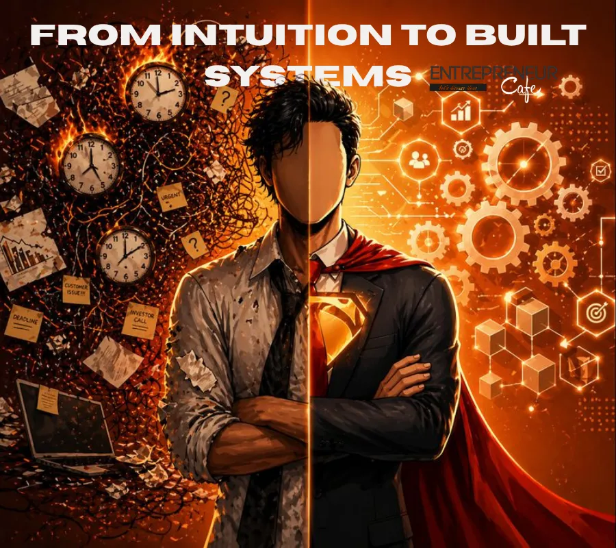 The Founder's Playbook: When to Stop Trusting Your Gut and Start Building Systems